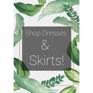 🌿Shop Dresses & Skirts Below🌿